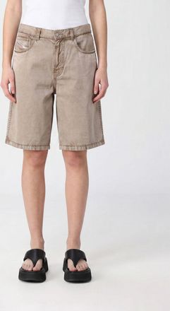 Diesel Pantaloncini di jeans a 5 tasche effetto lavato