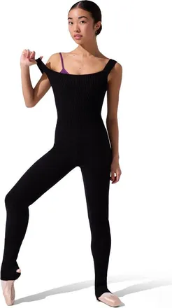 Capezio Full Length Romper in Black at Nordstrom, Size Small