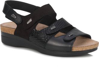Drew Womens Margo Strappy Sandals In Black Combo