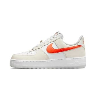 Nike Fitness, Dames, Beige, 36 1/2 EU, Leer, Air Force 1 Low First Use