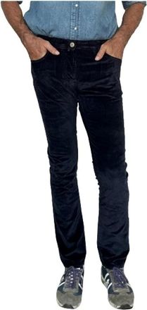Jacob Cohen Pantaloni a cinque tasche in velluto a coste - - Trousers - Uomo - Blu - W36