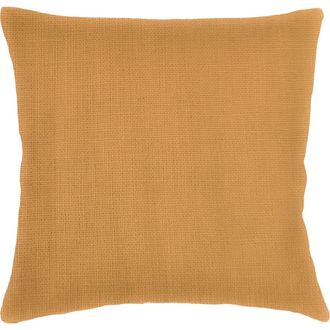 Anaya with Love So Soft Linen Euro Pillow with Down Alternative Insert in Tuscan Yellow at Nordstrom, Size 26X26