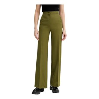 Paul Smith Dames, Broeken, Groen, Maat: W32 Wol