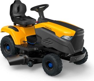 STIGA Sports Trattorino tagliaerba elettrico Tornado 7108e 108 cm - Trattorino a batteria 64 Ah - Trattore rasaerba con 3 modalit&agrave; di taglio, scarico
