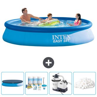 Intex Piscina Easy Set Redonda - 366x76 Cm - 7-piezas Scb63