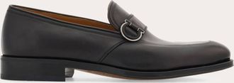 Ferragamo Uomo Mocassino ornamento Gancini Nero Taglia 42.5