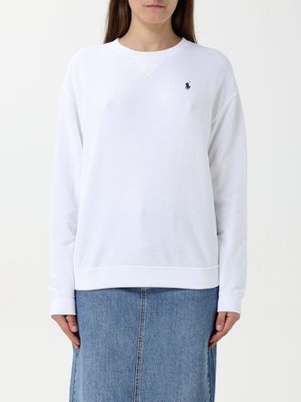 Polo Ralph Lauren Felpa a girocollo in cotone con logo Pony Polo Ralph Lauren