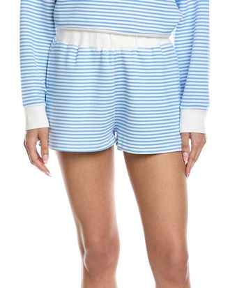 Vintage Havana Striped Cloud Fleece Short