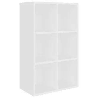 vidaXL Estanter&iacute;a/aparador Madera De Ingenier&iacute;a Blanco 66x30x98 Cm Vidaxl