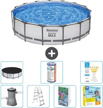 Bestway Piscina Bestway Steel Pro Max Redonda - 457x122 Cm - 8-piezas S572