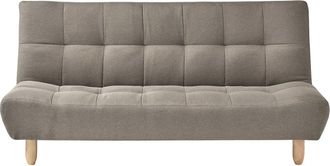 VENTE-UNIQUE.COM Sof&aacute; cama poli&eacute;ster 3 plazas topo 182x97cm