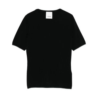 Allude Dames, Tops, Zwart, Maat: L