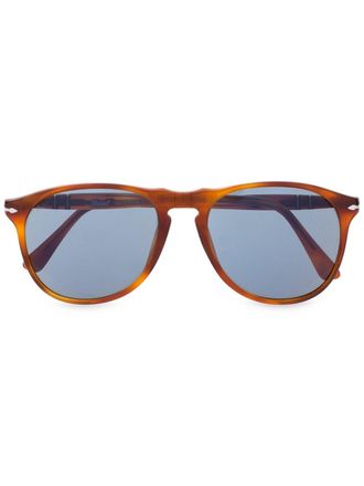 Persol Occhiali da sole tondi - Marrone