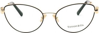 Tiffany & Co. TF1159B6164 Cat-Eye Metal Frame Eyeglasses - Black