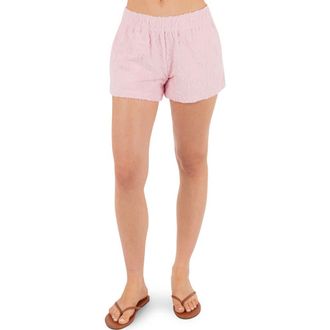 Hurley Castaway Palms Shorts in Sunrise Pink at Nordstrom, Size X-Large