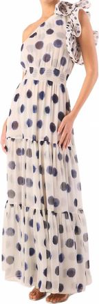 Misa Ilaria Dress In Navy