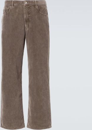Auralee Cotton corduroy wide-leg pants