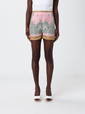 Pinko Pantaloncini Pinko in raso con stampa etnica