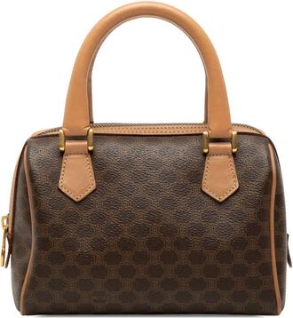Celine Pre-owned Celine Mini Macadam Coated Canvas Boston Bag Ladies XR4LQADPM6M2I3JA