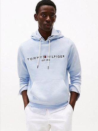 Tommy Hilfiger Logo Embroidery Fleece Hoody