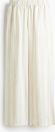 H&M Gerade Schlupfhose - White
