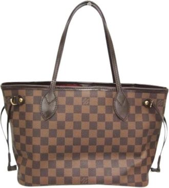 Louis Vuitton Pre-owned Neverfull PM N51109 - Dames - Vintage Shopper - Bruin - ONE Size - Vintage