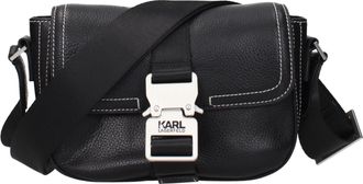 Karl Lagerfeld Leather Crossbody Womens Bag