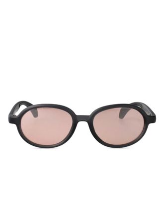 Moncler Caprice round-frame sunglasses - Black