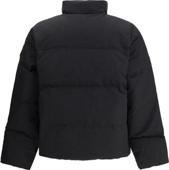 Canada Goose Mens Black Polyester Parka Clothing