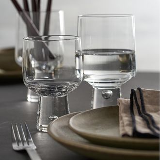 AM.PM 6 waterglazen in A-lijn, Alb&eacute;do