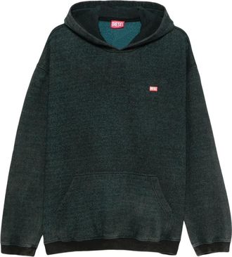 Diesel S KAI Sweater Washed - Heren - Hoodies - Zwart - XL - Hoodies & sweatvesten