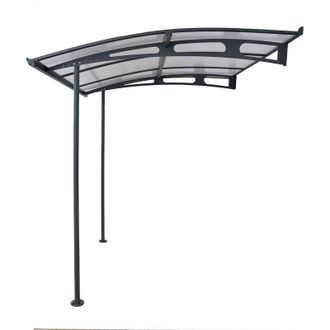 Palram Palram - Canopia Vega Marquesina Para Puerta 200x200x252 Cm Transparente