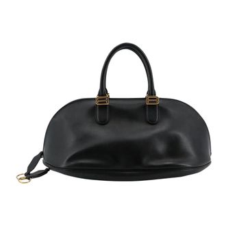 Balenciaga Bolero Bowling Bag M - female - Balenciaga - Handbags - Black - ONE SIZE - Bags