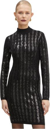 Guess Bailey Jurk - Dames - Kleedjes - Bruin - XS - Pailletten - Kleedjes