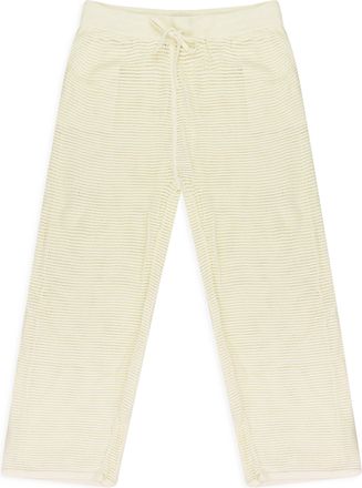 Aimé Leon Dore CREAM MESH KNIT SWEATPANTS