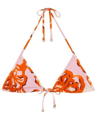 Reiss Tina Printed Bikini Top