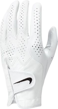Nike Tour Classic IV Leren Golfsch glove (Wit)