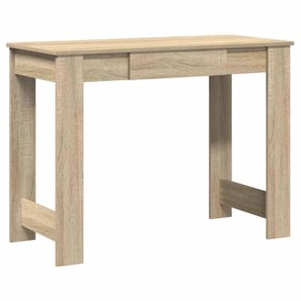vidaXL Scrivania Rovere Sonoma 100x45x75 Cm In Legno Multistrato - Vidaxl