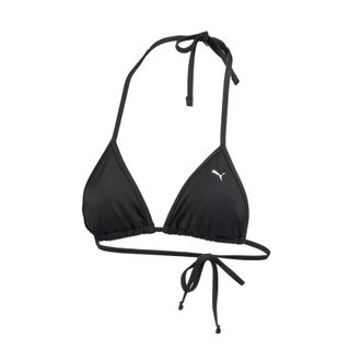 Puma Triangel-Bikini-Top PUMA PUMA SWIM WOMEN TRIANGLE TOP, Damen, Gr. XL, N-Gr, schwarz, Obermaterial: 80% Polyamid, 20% Elasthan, Bikini-Oberteile Triang