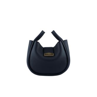 Pourchet Tassen, Dames, Blauw, ONE Size, Leer, Liane - PM