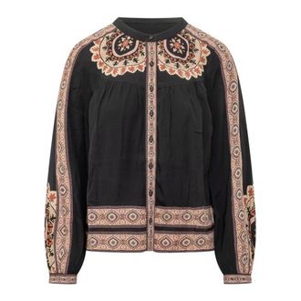 BA&SH Ba&Sh, Blouses, female, Black, Size: S Valda Blouse