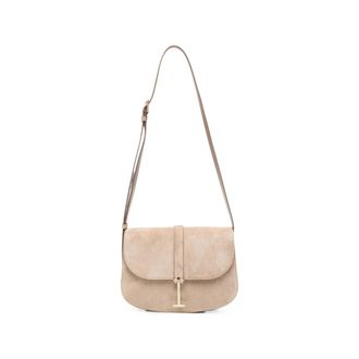 Tom Ford Small Kara T-bar Suede Crossbody Bag