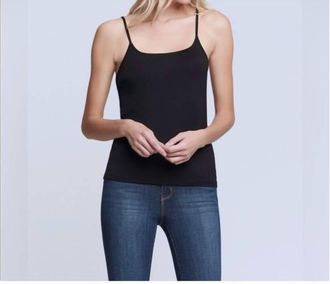 L'agence Ella Tank Top In Black