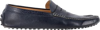 Tod's TodS Pre-owned Mens Penny Driving Shoes in Navy Blue Leather - Size UK 12