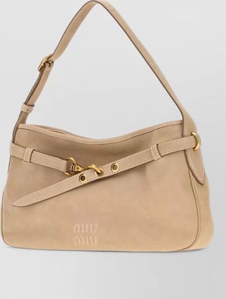 Miu Miu na leather clutch bag