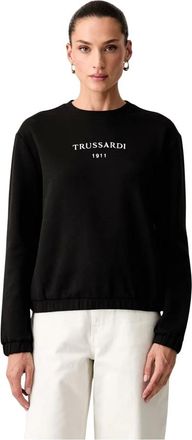 Trussardi Donna, Felpe, Nero, S, new