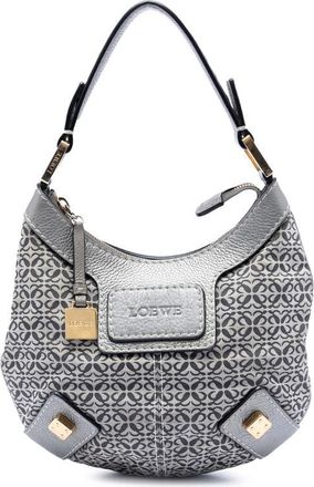 Loewe Pre-owned Loewe Anagram Canvas New Road Hobo Ladies 76OIU9CGLFFXXRAV