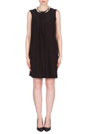 Joseph Ribkoff Shift Sleeveless Dress In Black