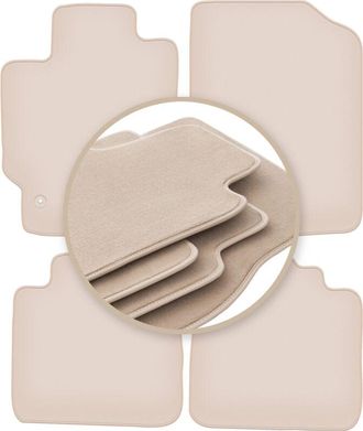 OEM Alfombrillas Beige Premium Para Toyota Camry Vii Sed&aacute;n 2007-2011