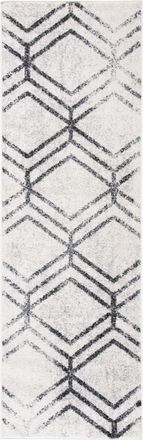 Safavieh Alfombra marfil/gris 76 x 183 cm